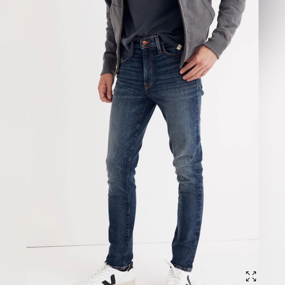 Madewell Skinny Jeans‎ in Wellmoor Wash Size. W28  L32